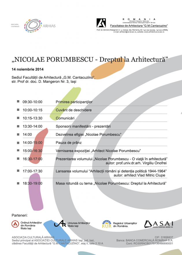 Nicolae Porumbescu - Dreptul la Arhitectura 2014